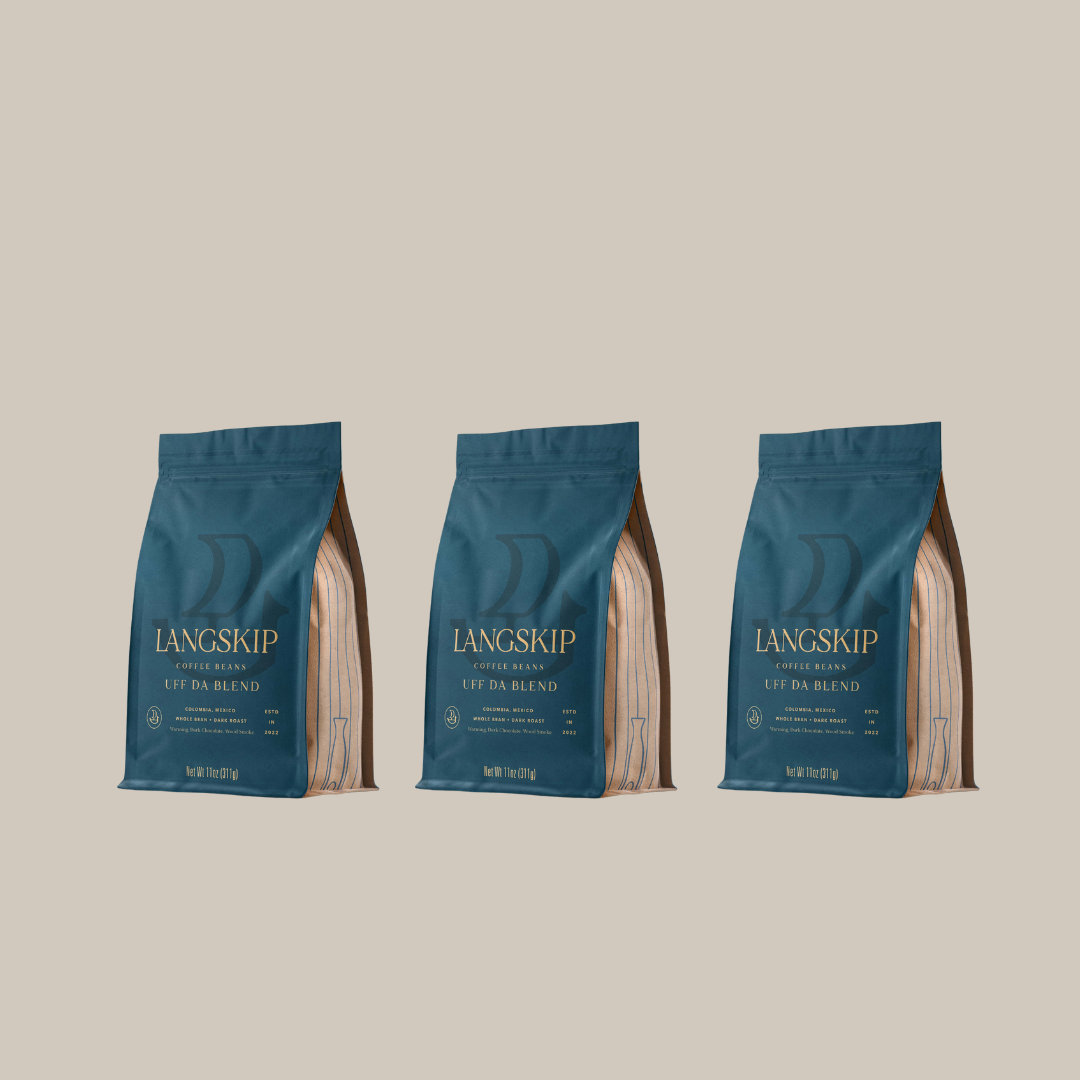 Three Packs of the Uff Da Blend